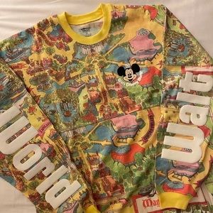 Vault Collection Vintage 1970s Magic Kingdom Map Spirit Jersey